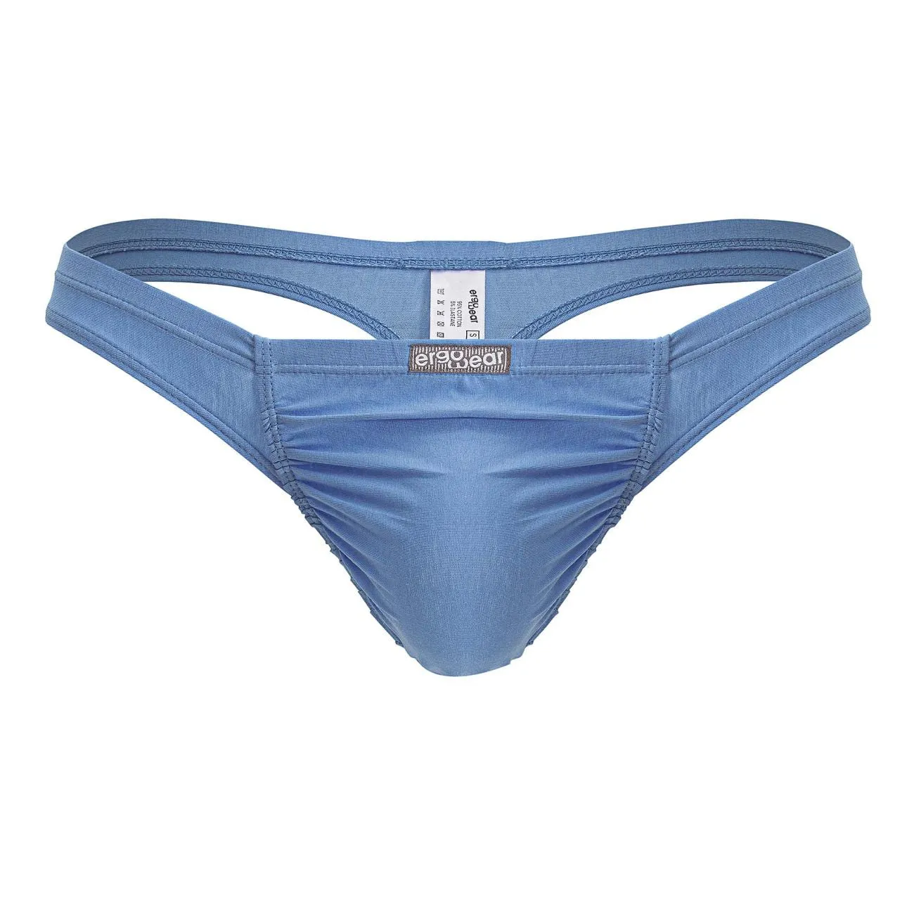 Clothing_Ergowear_Mens Underwear ErgoWear EW1730 FEEL GR8 Cotton Thongs Color Light Blue