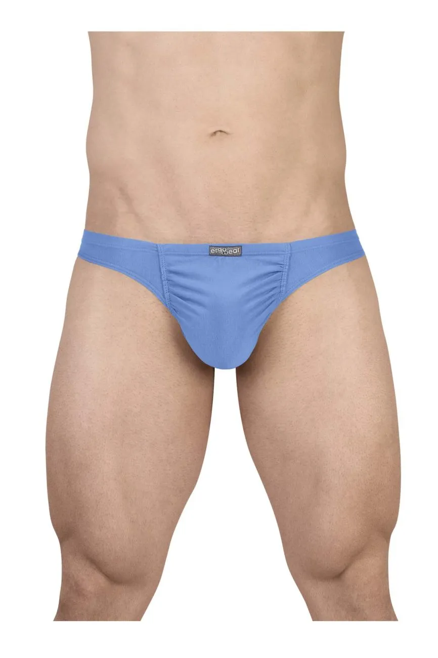 Clothing_Ergowear_Mens Underwear ErgoWear EW1730 FEEL GR8 Cotton Thongs Color Light Blue