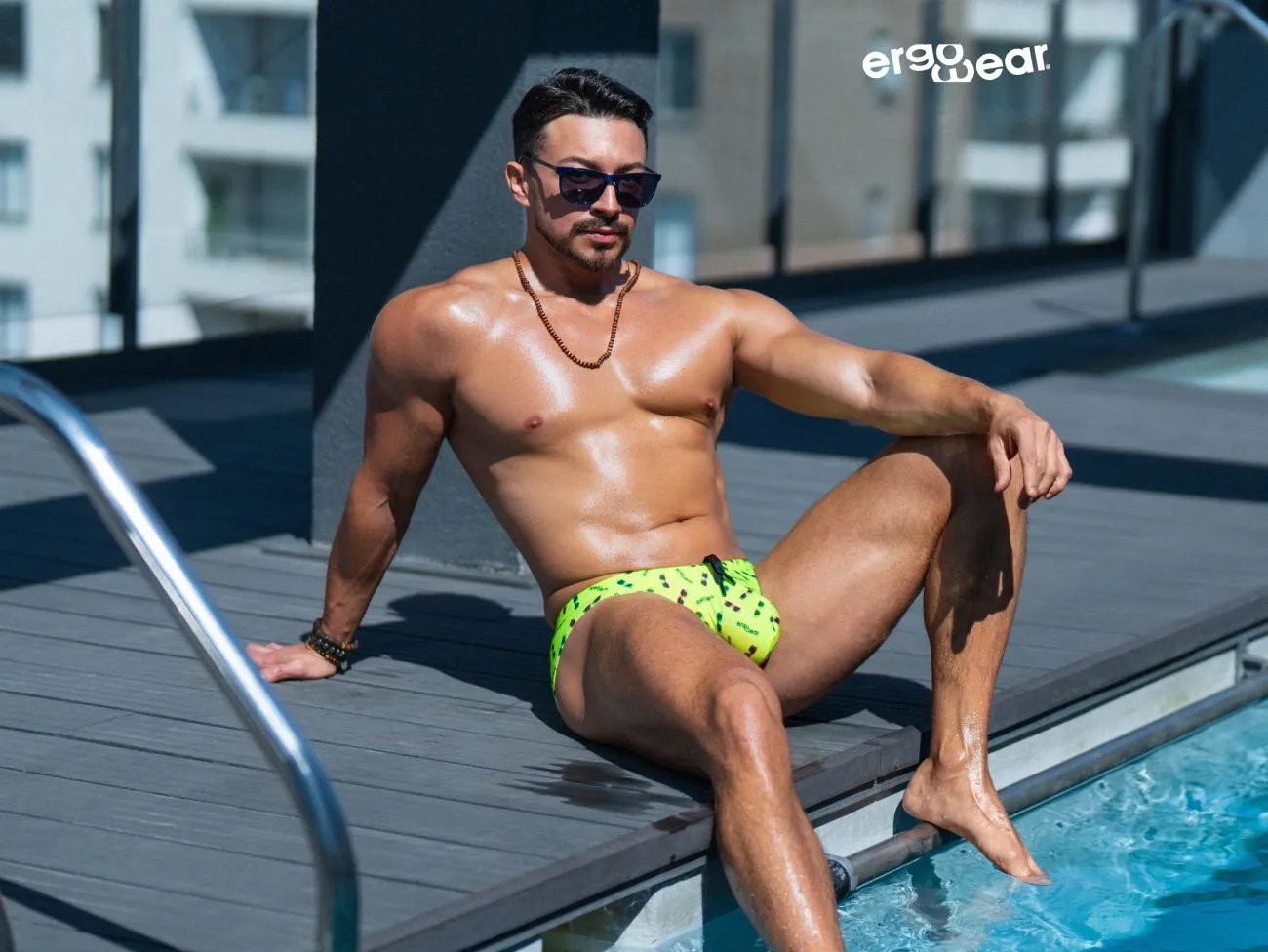 Clothing_Ergowear_Mens Underwear ErgoWear EW1765 X4D SW Swim Briefs Color Bright Yellow