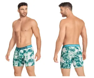 Clothing_Hawair_Mens Underwear HAWAI 41953 Boxer Briefs Color Mint Cream