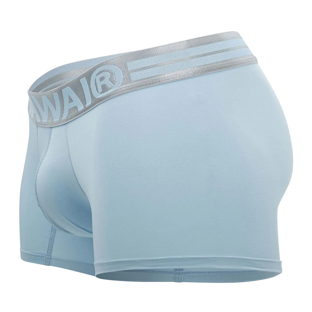 Clothing_Hawair_Mens Underwear HAWAI 41977 Microfiber Boxer Briefs Color Light Blue