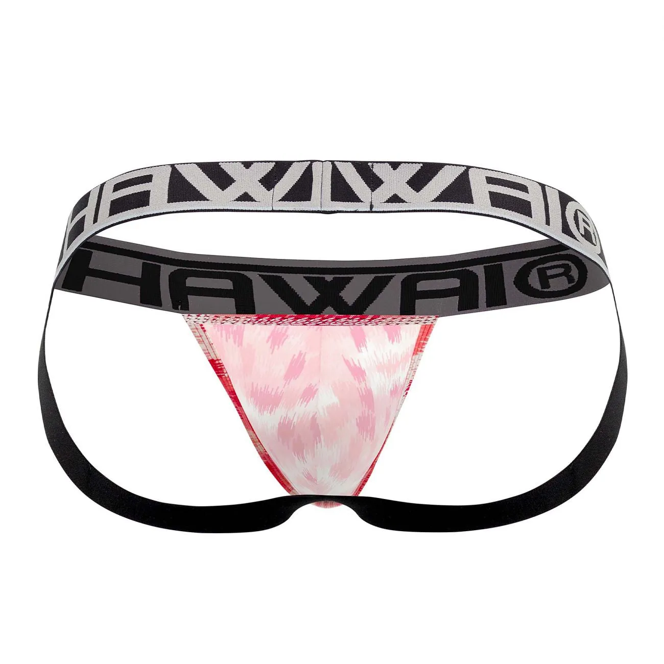 Clothing_Hawair_Mens Underwear HAWAI 42052 Spots Athletic Jockstrap Color Red