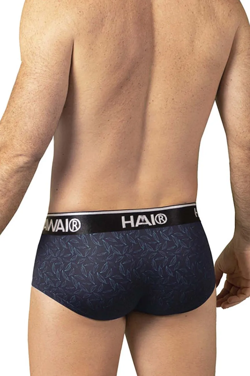 Clothing_Hawair_Mens Underwear HAWAI 42380 Printed Briefs Color Black