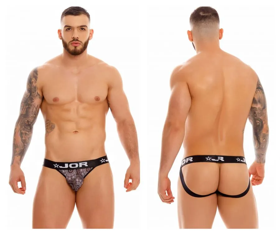 Clothing_Jor_Mens Underwear JOR 1391 Night Jockstrap Color Printed