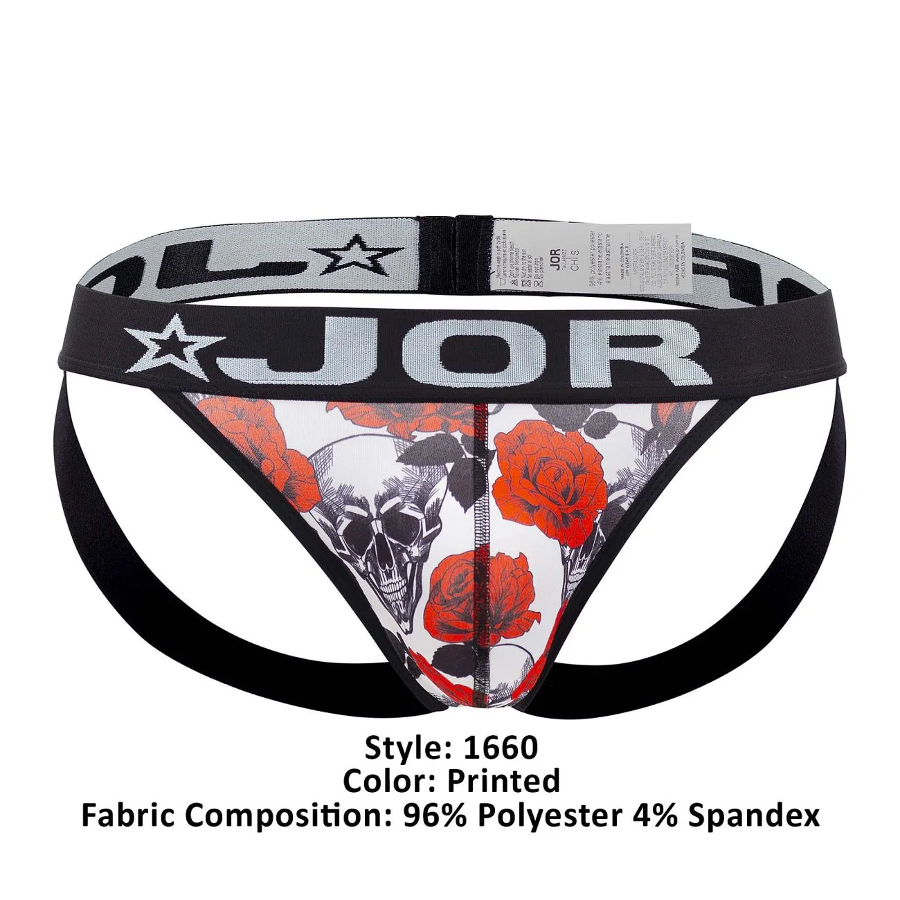 Clothing_Jor_Mens Underwear JOR 1660 Jalisco Jockstrap Color Printed