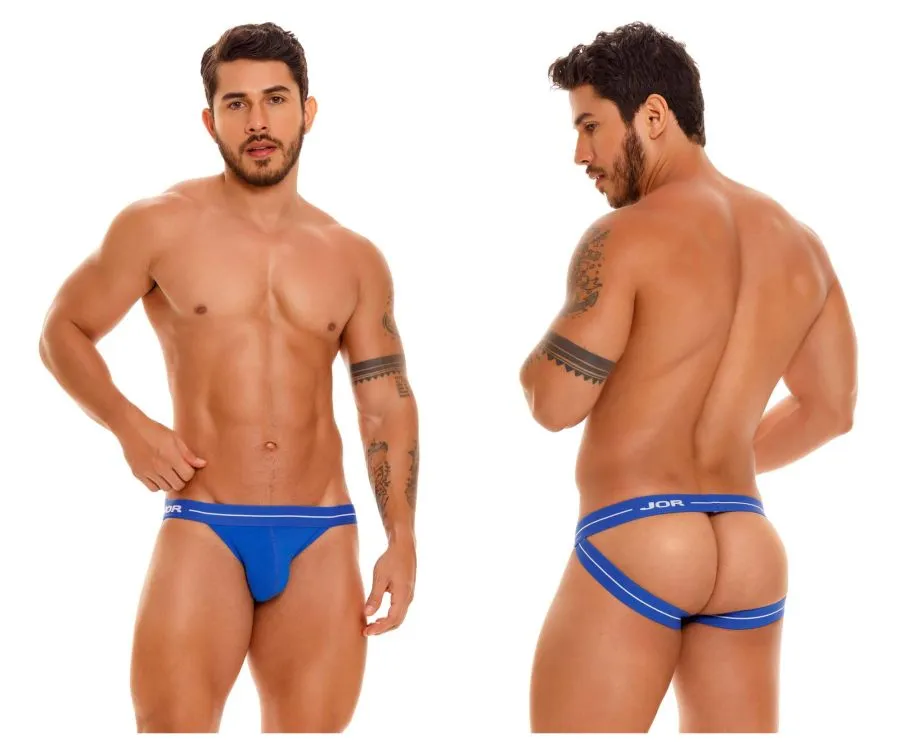 Clothing_Jor_Mens Underwear JOR 1838 Daily Jockstrap Color Blue