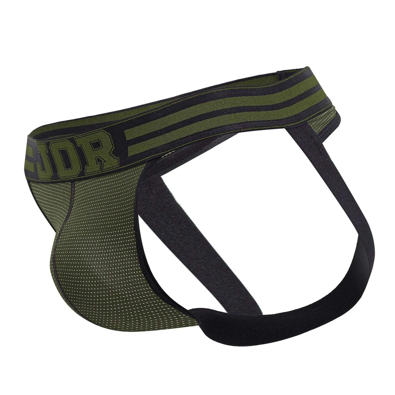 Clothing_Jor_Mens Underwear JOR 1946 College Jockstrap Color Green