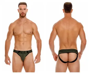 Clothing_Jor_Mens Underwear JOR 1946 College Jockstrap Color Green