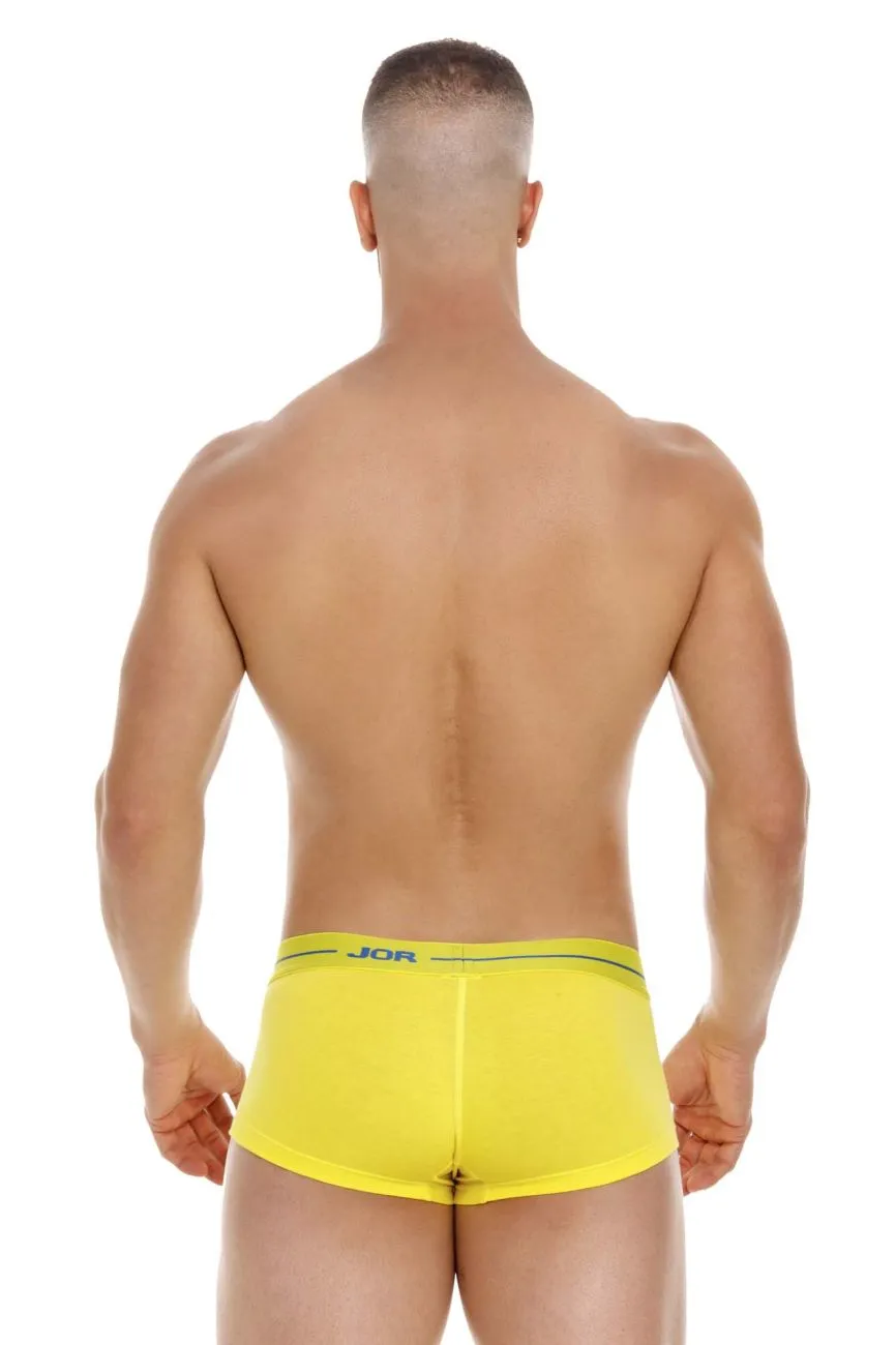 Clothing_Jor_Mens Underwear JOR 2052 Daily Trunks Color Yellow