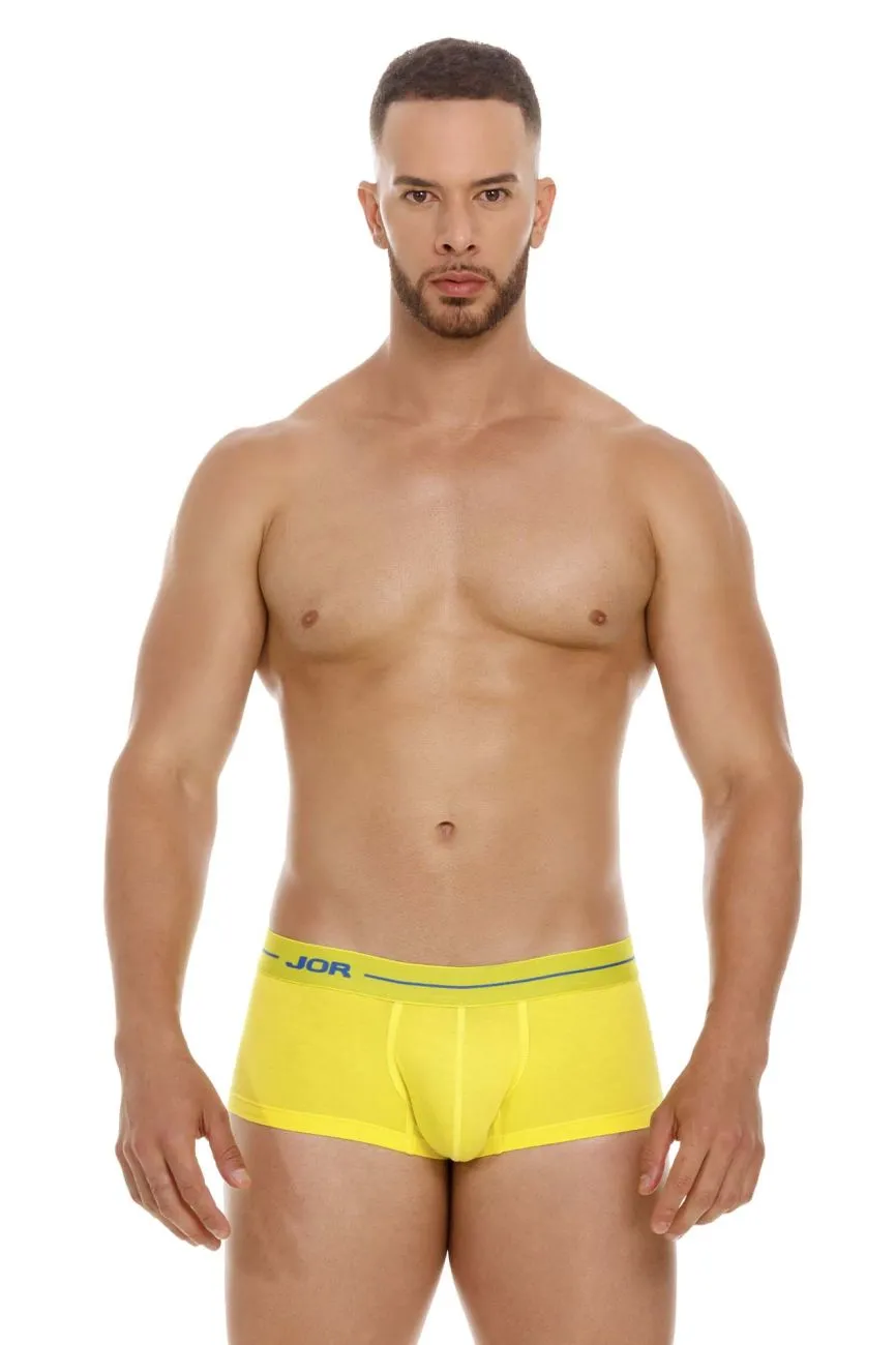 Clothing_Jor_Mens Underwear JOR 2052 Daily Trunks Color Yellow