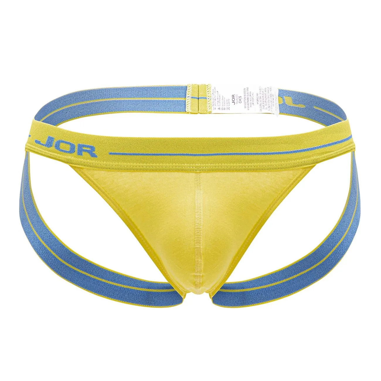 Clothing_Jor_Mens Underwear JOR 2054 Daily Jockstrap Color Yellow