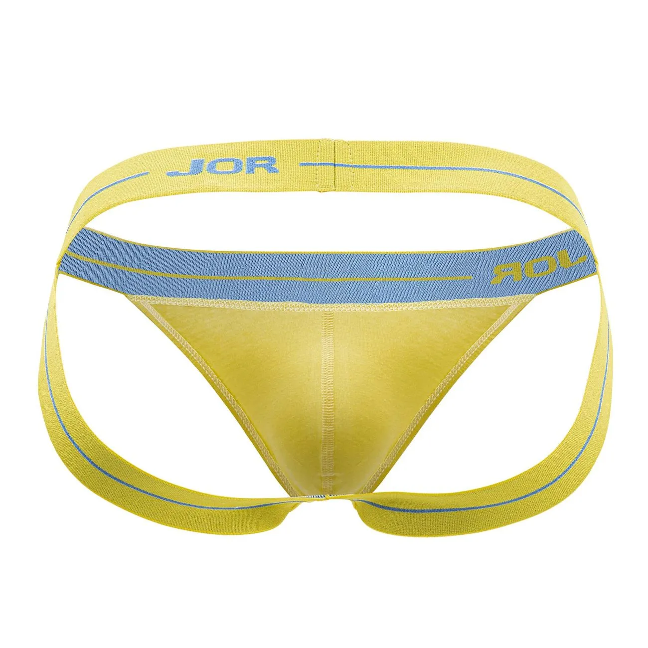 Clothing_Jor_Mens Underwear JOR 2054 Daily Jockstrap Color Yellow