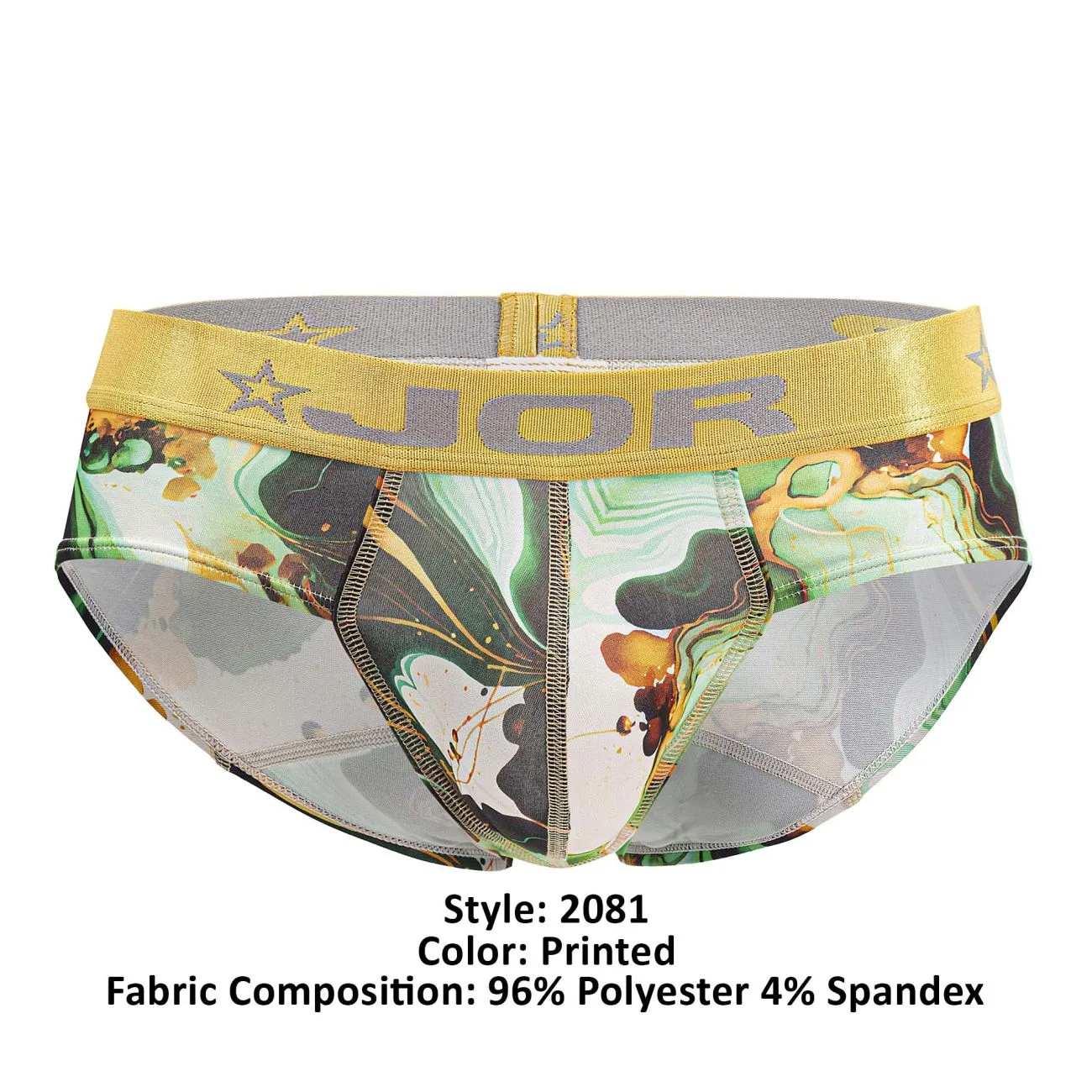 Clothing_Jor_Mens Underwear JOR 2081 Dublin Briefs Color Printed