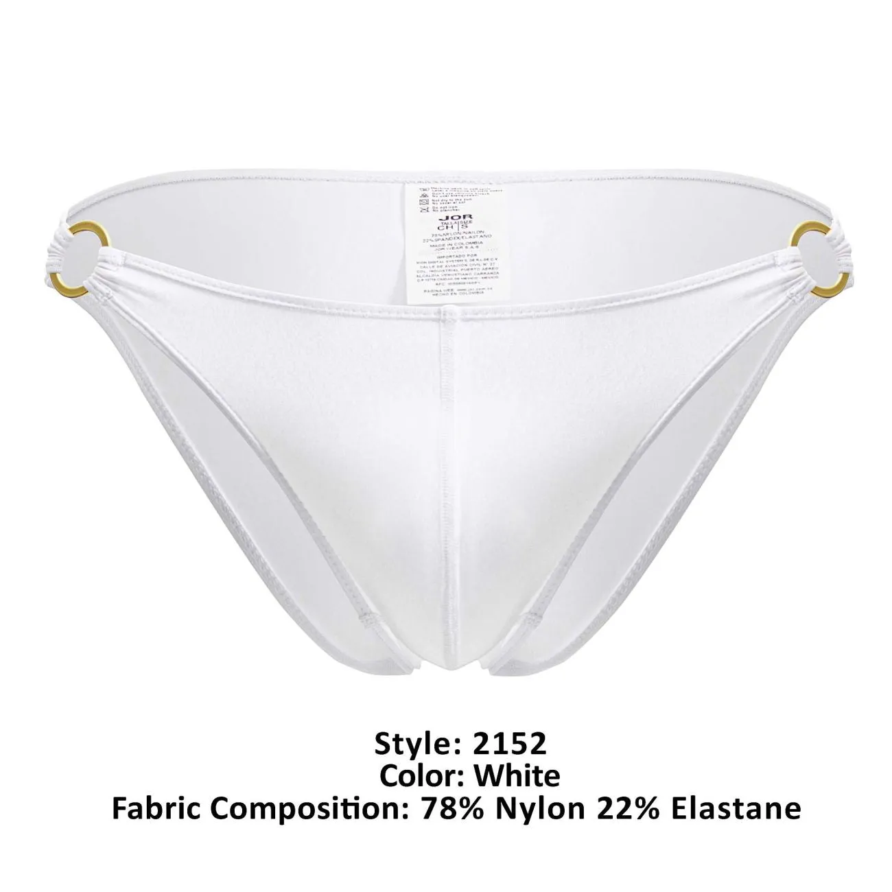Clothing_Jor_Mens Underwear JOR 2152 Magnus Bikini Color White
