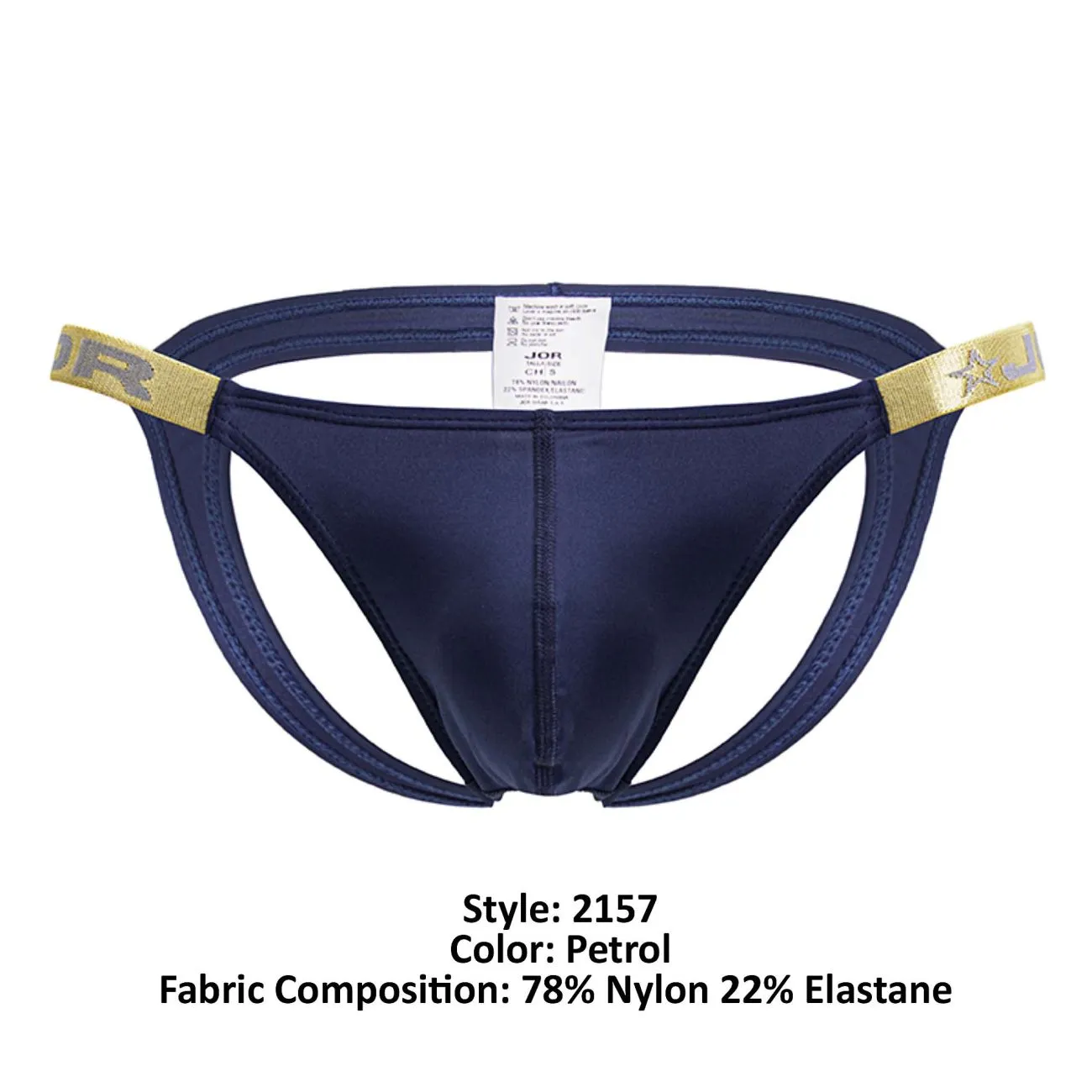Clothing_Jor_Mens Underwear JOR 2157 Eros Jockstrap Color Petrol