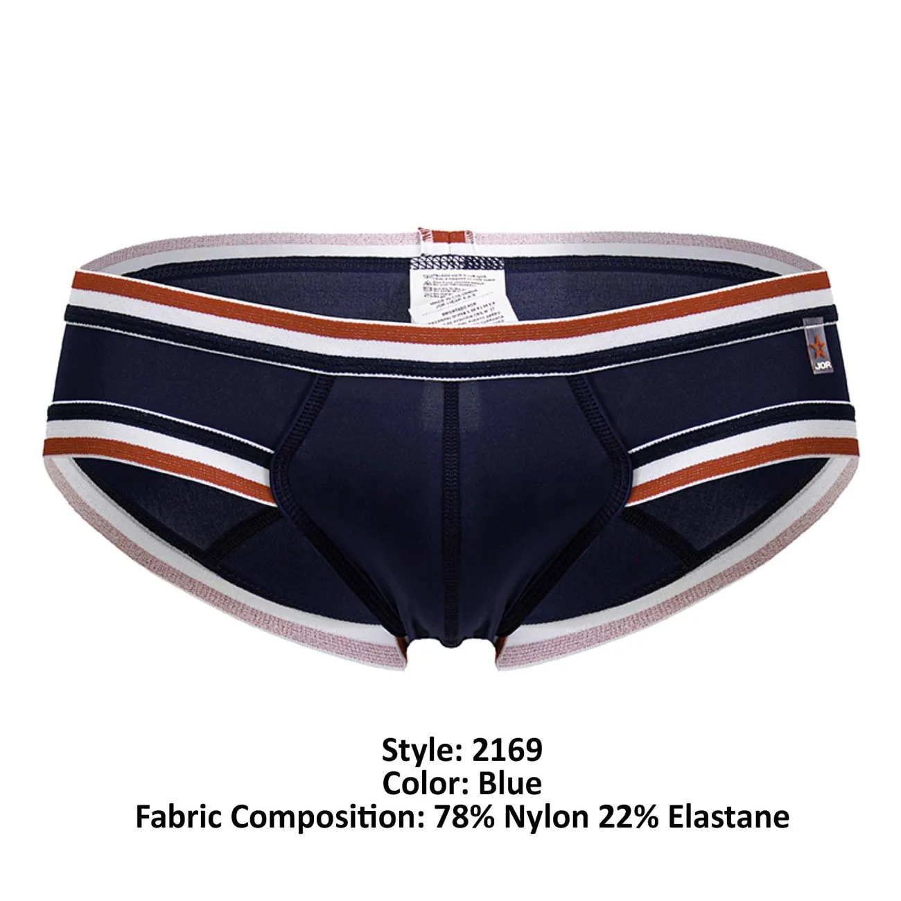 Clothing_Jor_Mens Underwear JOR 2169 Martini Briefs Color Blue