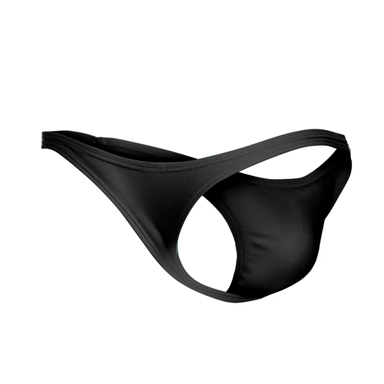 Clothing_Justin   Simon_Mens Underwear JUSTIN SIMON XSJ03 Classic Thongs Color Black