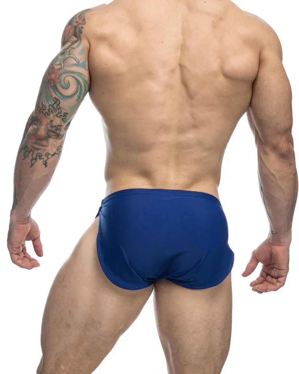 Clothing_Justin   Simon_Mens Underwear JUSTIN SIMON XSJ09 Running Shorts Color Royal Blue
