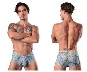 Clothing_Male Power_Mens Underwear Male Power 130-290 Marble Mesh Micro Mini Short Color Light Blue