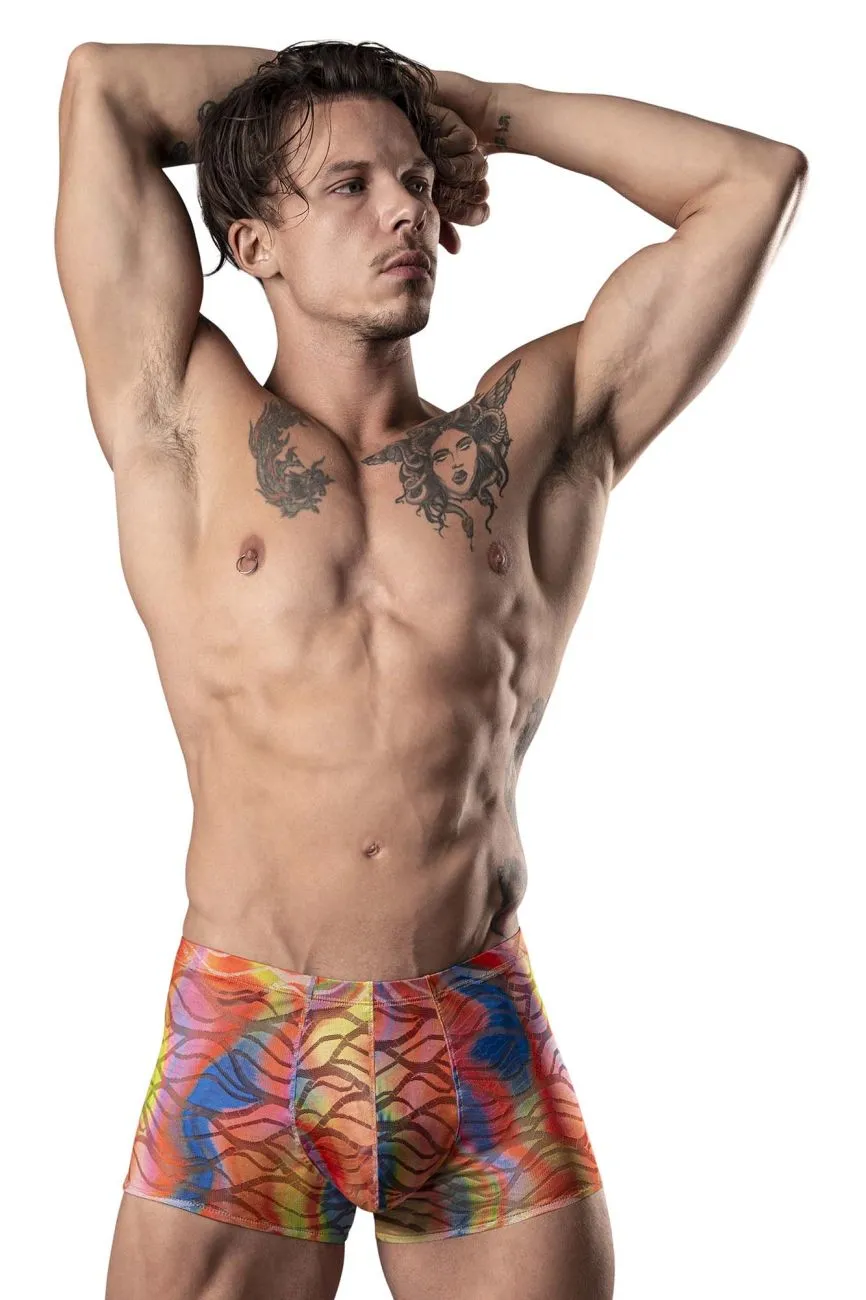 Clothing_Male Power_Mens Underwear Male Power 131-293 Your Lace Or Mine Pouch Short Color Multi