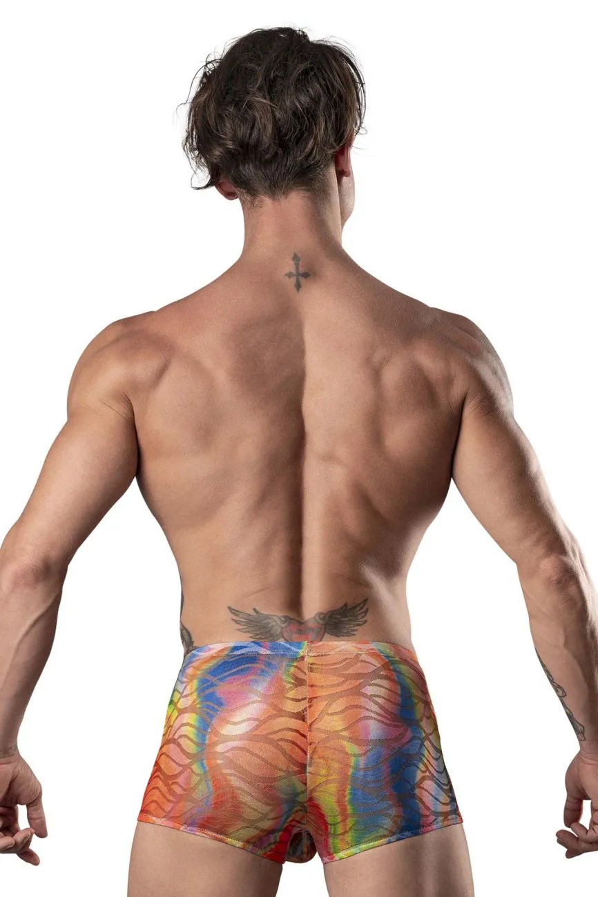 Clothing_Male Power_Mens Underwear Male Power 131-293 Your Lace Or Mine Pouch Short Color Multi