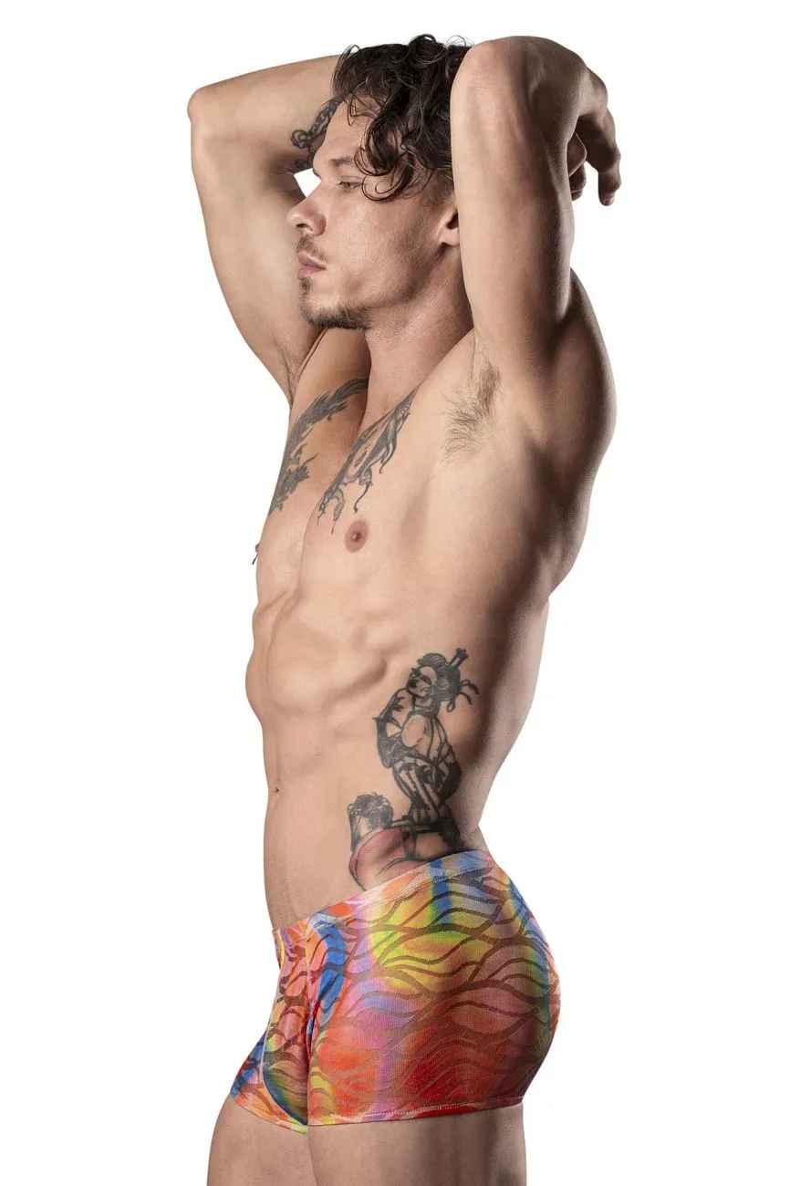 Clothing_Male Power_Mens Underwear Male Power 131-293 Your Lace Or Mine Pouch Short Color Multi