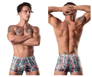 Clothing_Male Power_Mens Underwear Male Power 131-293 Your Lace Or Mine Pouch Short Color Red-White-Blue