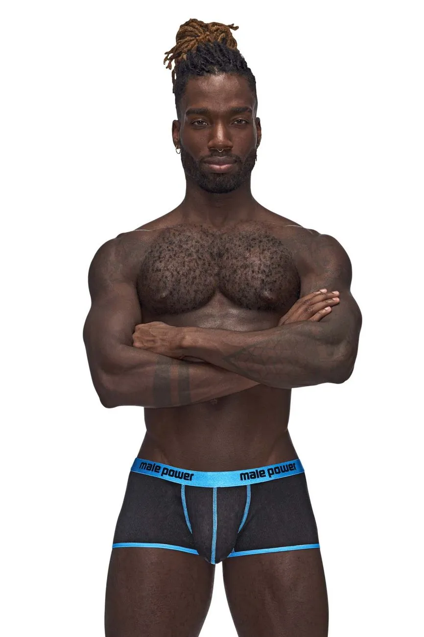 Clothing_Male Power_Mens Underwear Male Power 143-270 Casanova Uplift Mini Short Color Black