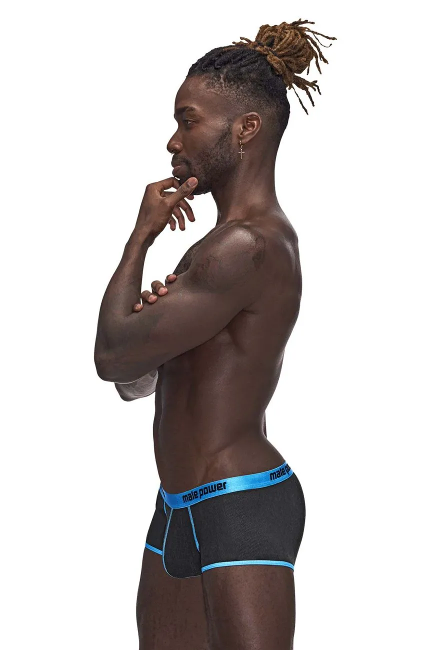 Clothing_Male Power_Mens Underwear Male Power 143-270 Casanova Uplift Mini Short Color Black