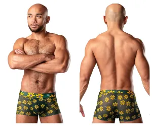 Clothing_Male Power_Mens Underwear Male Power 145-285 Petal Power Pouch Short Color Daisy Print