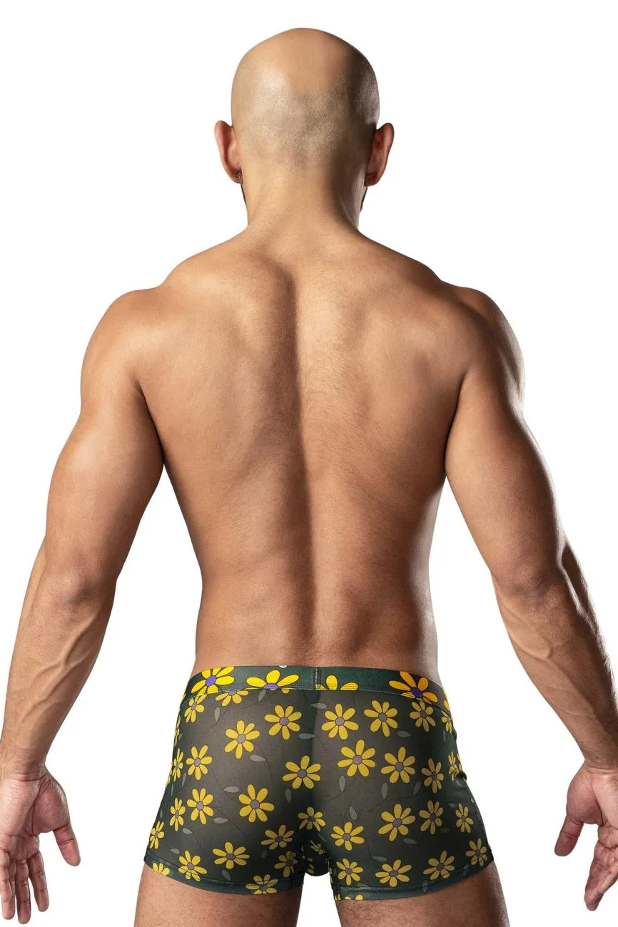 Clothing_Male Power_Mens Underwear Male Power 145-285 Petal Power Pouch Short Color Daisy Print