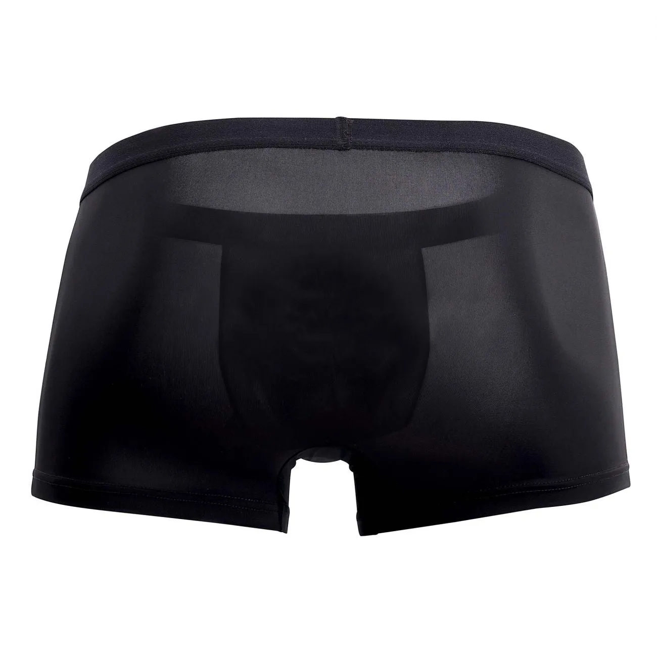 Clothing_Male Power_Mens Underwear Male Power 183-262 Private Screen Fish print Trunks Color Black