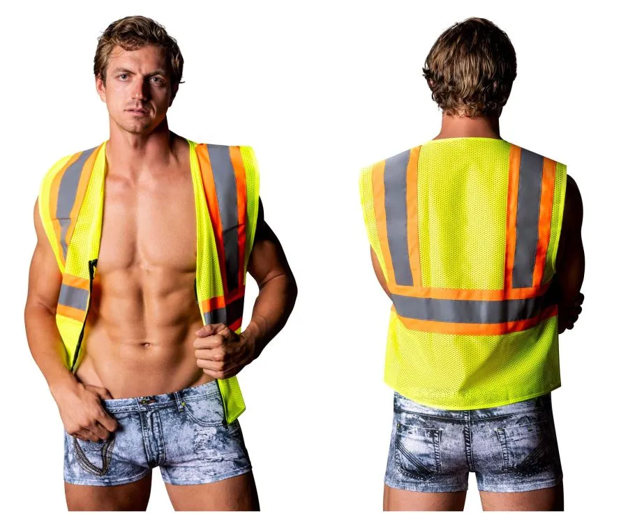 Clothing_Male Power_Mens Underwear Male Power MPC-010 Working Hard Costume Color Denim