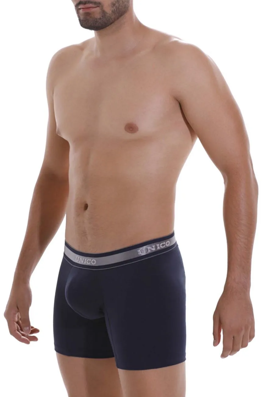 Clothing_Mundo Unico_Mens Underwear Unico 22120100210 Cardenal A22 Boxer Briefs Color 82-Dark Blue