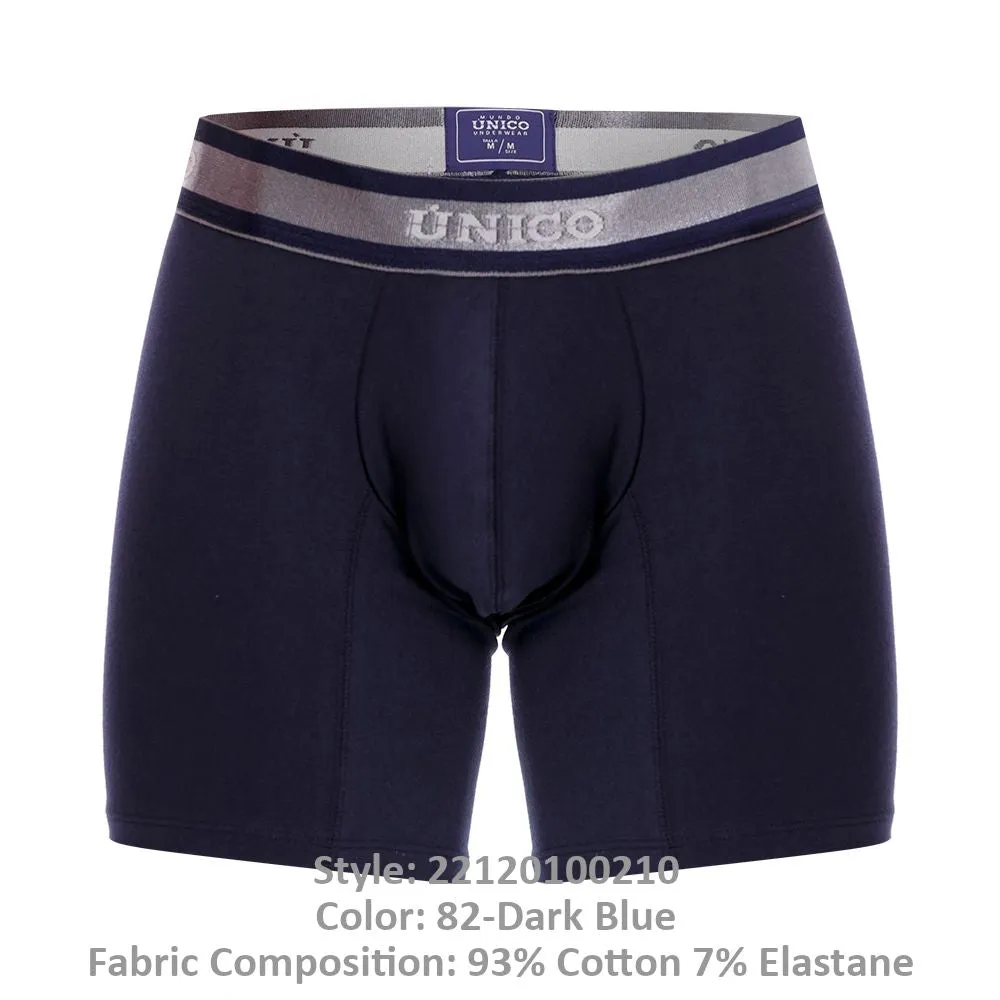 Clothing_Mundo Unico_Mens Underwear Unico 22120100210 Cardenal A22 Boxer Briefs Color 82-Dark Blue