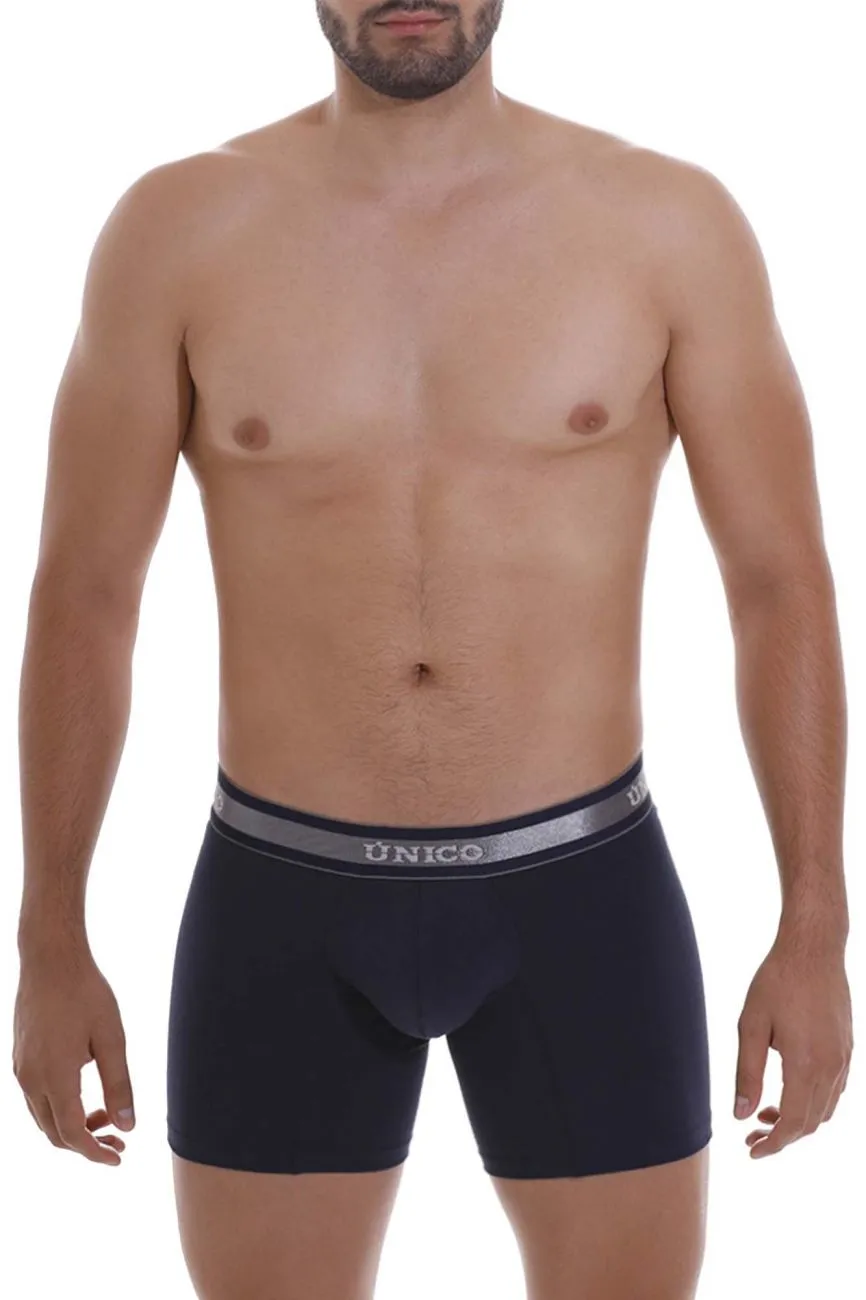 Clothing_Mundo Unico_Mens Underwear Unico 22120100210 Cardenal A22 Boxer Briefs Color 82-Dark Blue