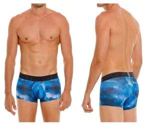 Clothing_Mundo Unico_Mens Underwear Unico 24080100110 Infinito Trunks Color 46-Blue