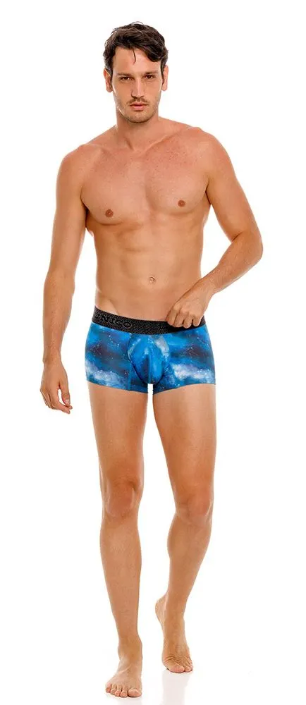 Clothing_Mundo Unico_Mens Underwear Unico 24080100110 Infinito Trunks Color 46-Blue