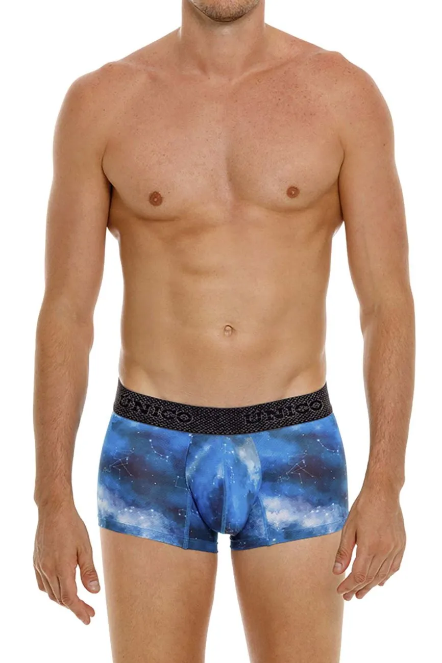 Clothing_Mundo Unico_Mens Underwear Unico 24080100110 Infinito Trunks Color 46-Blue