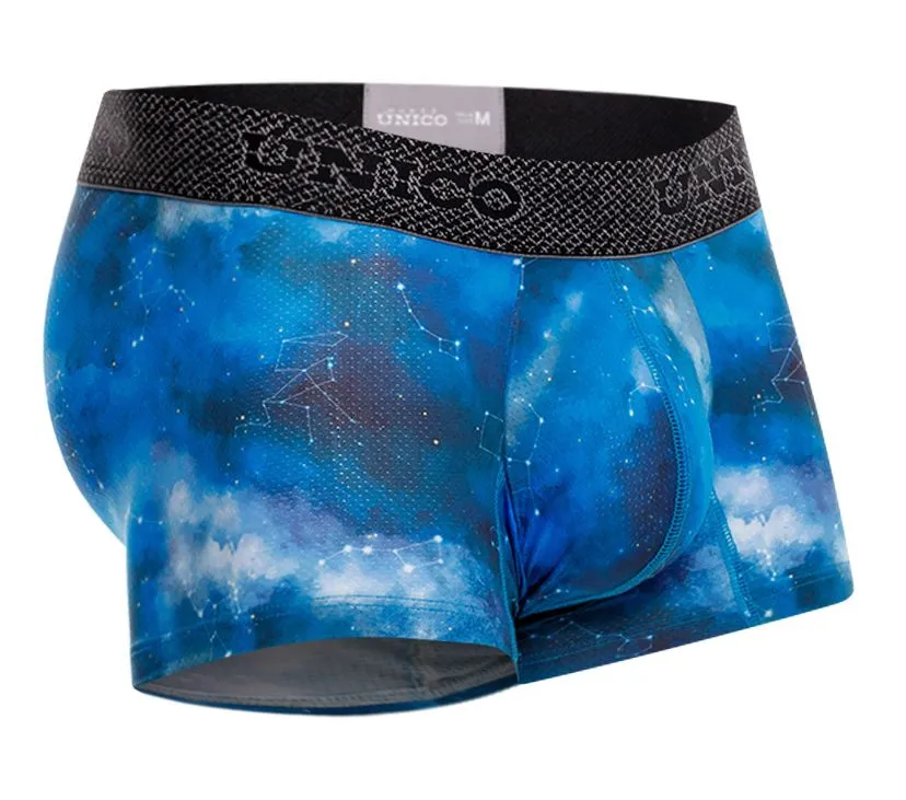 Clothing_Mundo Unico_Mens Underwear Unico 24080100110 Infinito Trunks Color 46-Blue