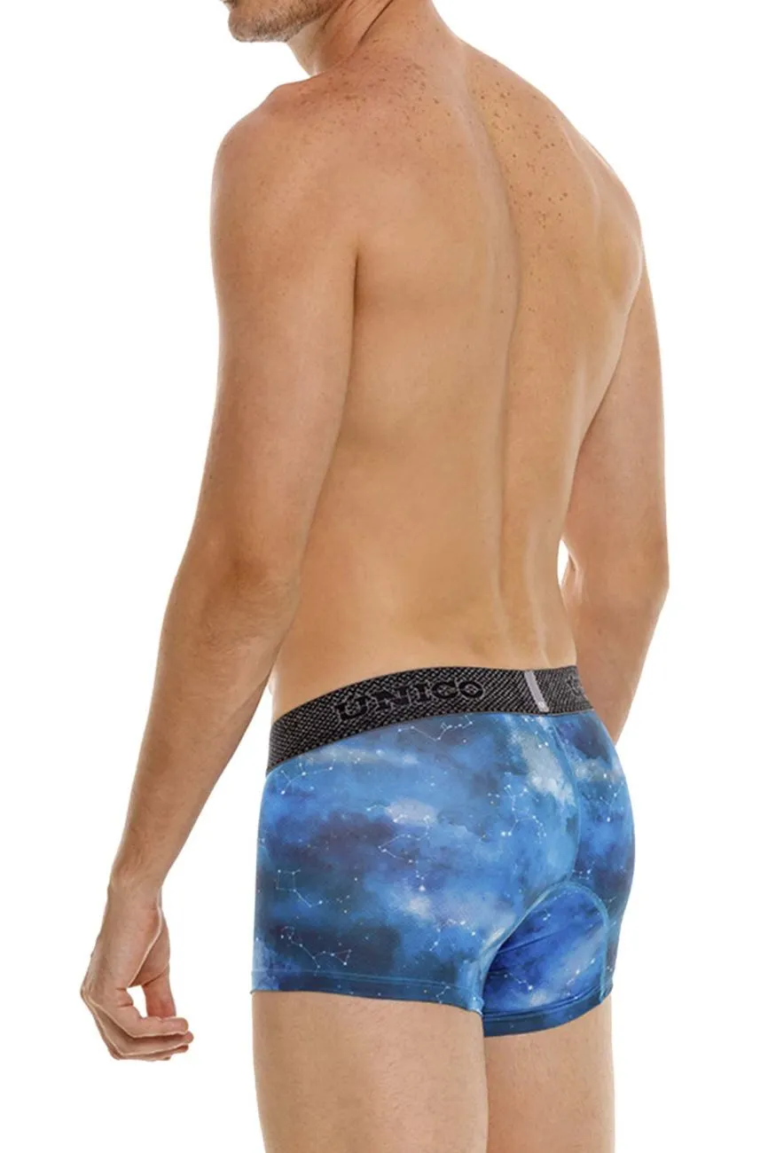 Clothing_Mundo Unico_Mens Underwear Unico 24080100110 Infinito Trunks Color 46-Blue