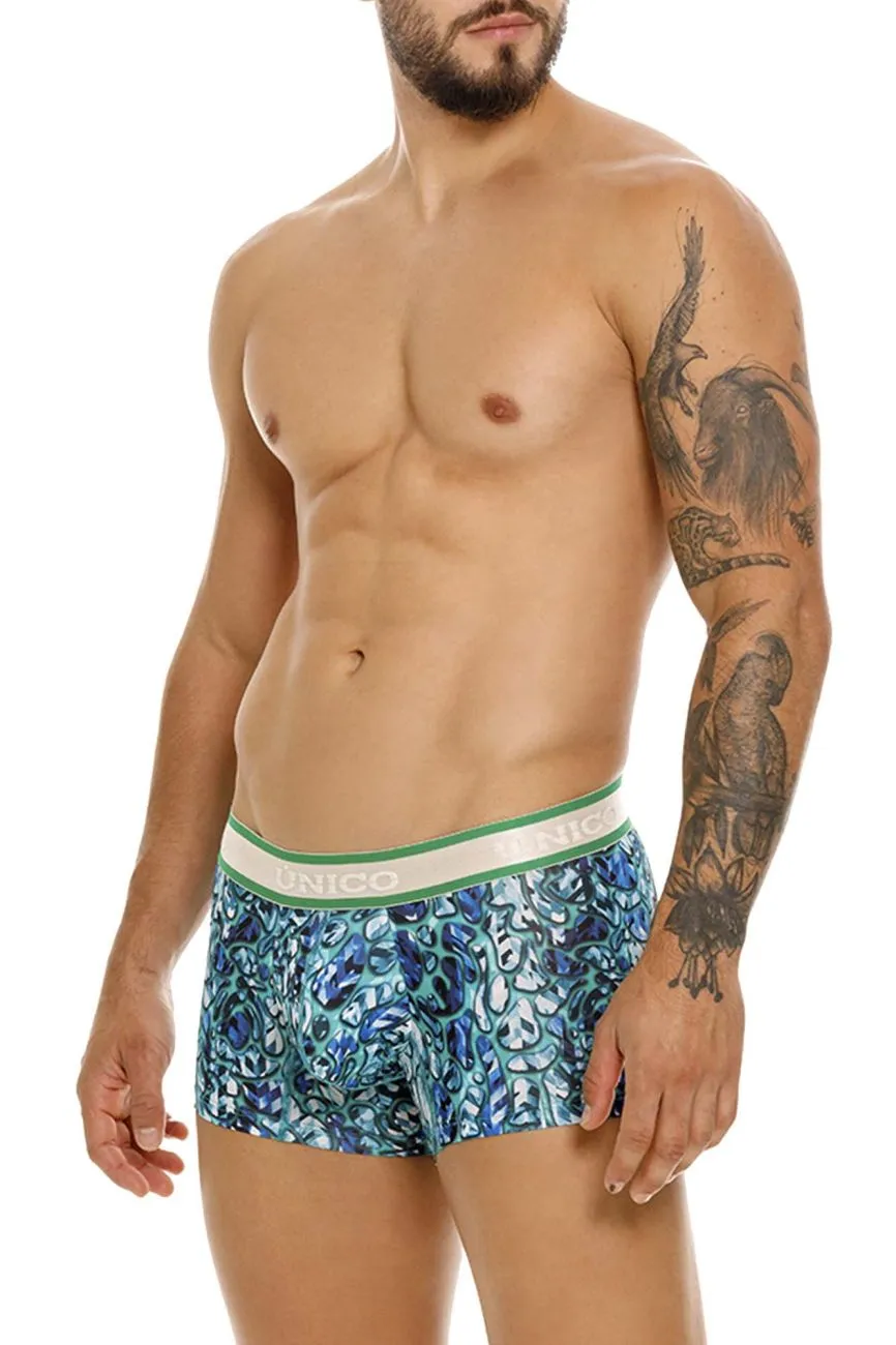 Clothing_Mundo Unico_Mens Underwear Unico 24100100101 Titanico Trunks Color 43-Blue