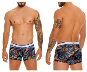 Clothing_Mundo Unico_Mens Underwear Unico 24100100104 Calamo Trunks Color 99-Black