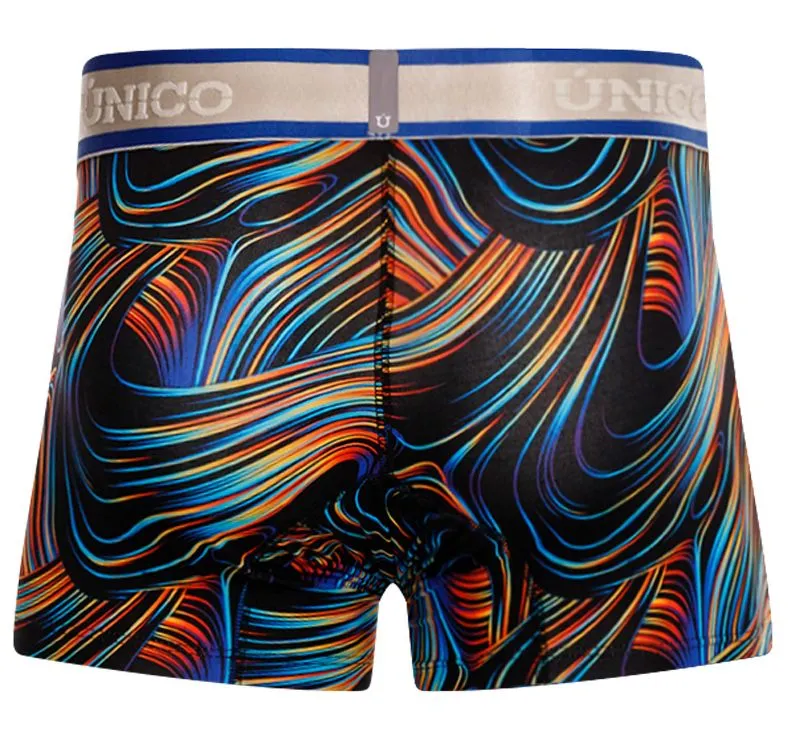 Clothing_Mundo Unico_Mens Underwear Unico 24100100104 Calamo Trunks Color 99-Black