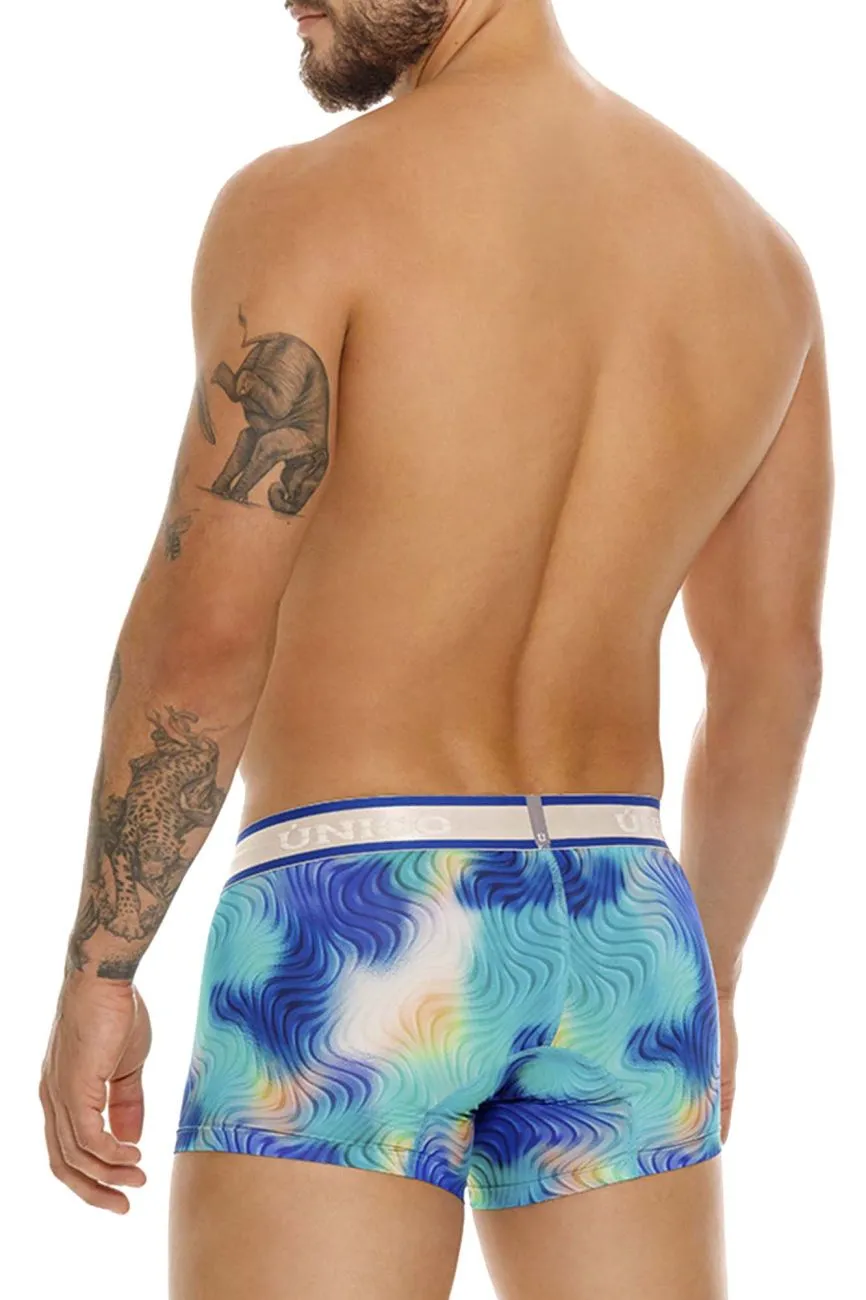 Clothing_Mundo Unico_Mens Underwear Unico 24100100105 Moscatel Trunks Color 46-Blue