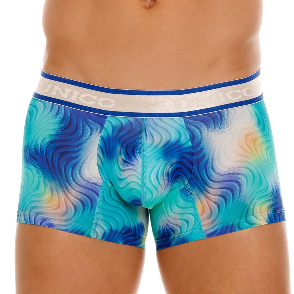 Clothing_Mundo Unico_Mens Underwear Unico 24100100105 Moscatel Trunks Color 46-Blue
