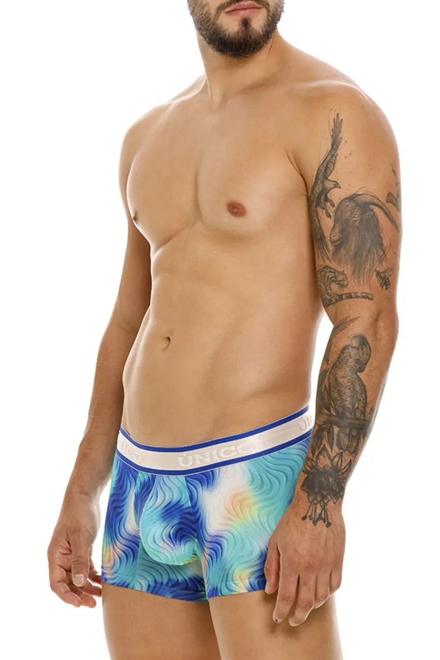 Clothing_Mundo Unico_Mens Underwear Unico 24100100105 Moscatel Trunks Color 46-Blue