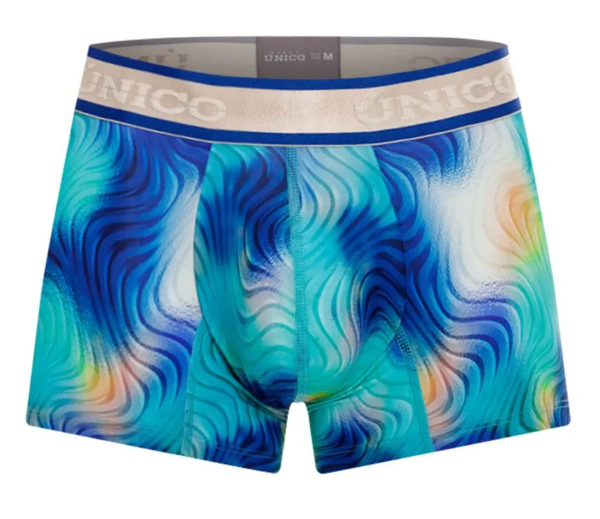 Clothing_Mundo Unico_Mens Underwear Unico 24100100105 Moscatel Trunks Color 46-Blue
