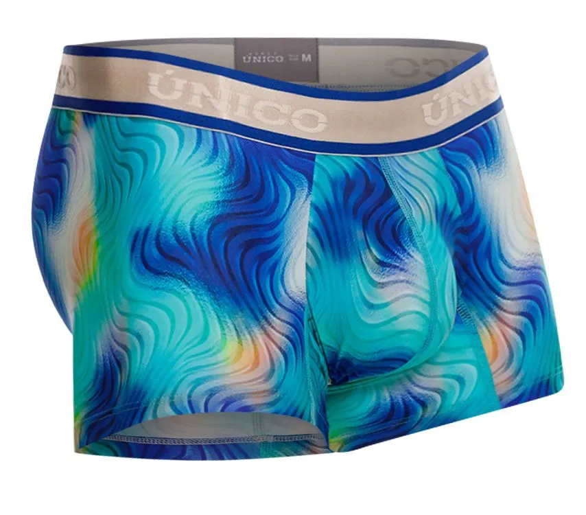 Clothing_Mundo Unico_Mens Underwear Unico 24100100105 Moscatel Trunks Color 46-Blue