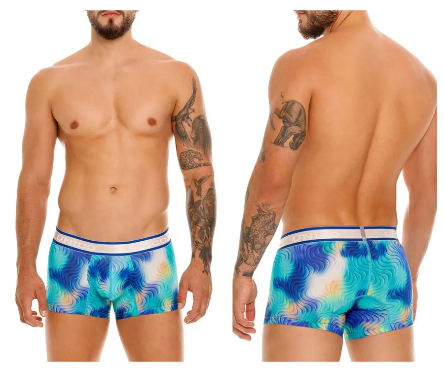 Clothing_Mundo Unico_Mens Underwear Unico 24100100105 Moscatel Trunks Color 46-Blue